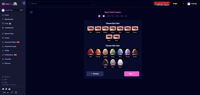 Быстрое создание персонажа