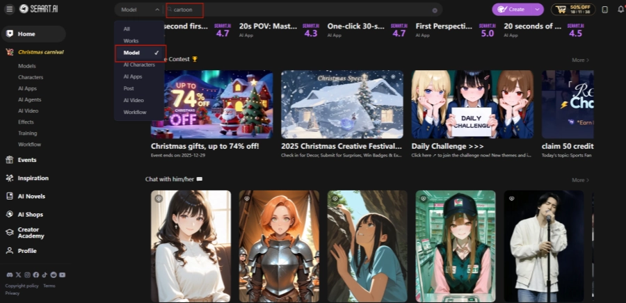 Trouver un Modèle de Dessin Animé