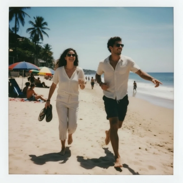 Polaroid de Viagem / Praia