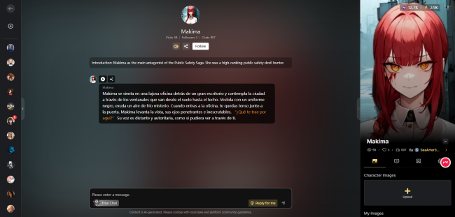 Cyberpub IA novia virtual chatbot gratis