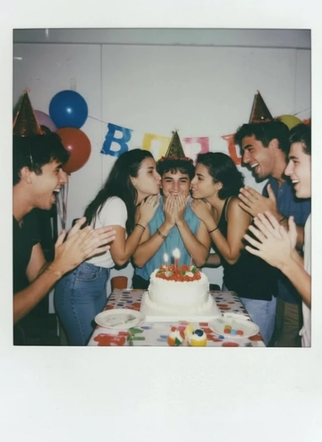 Polaroid de Festa