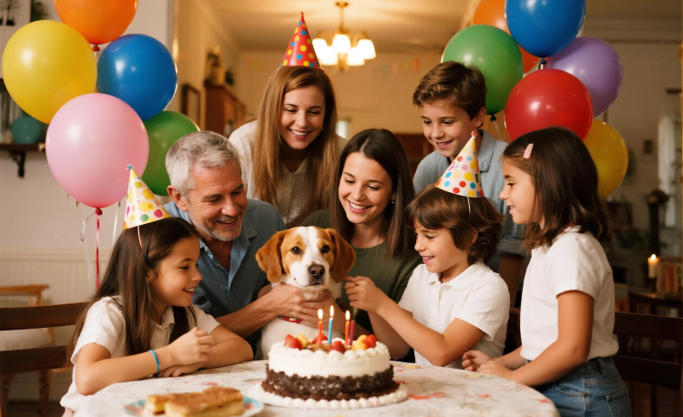 Ensaio fotográfico de família criado com IA