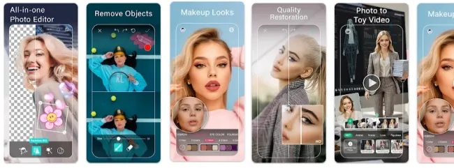 Crear avatar con foto en móvil - YouCam Perfect