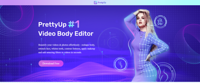 Editor de cuerpo de video todo-en-uno con plantillas - PrettyUp