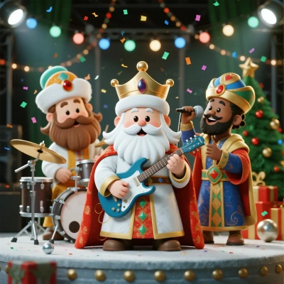 A banda de rock real