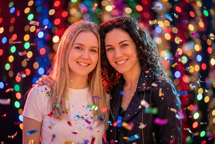 Transform into Festive Party Style AI Photo