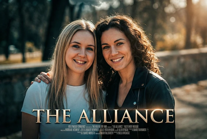 Movie Poster Drama Style AI Photo