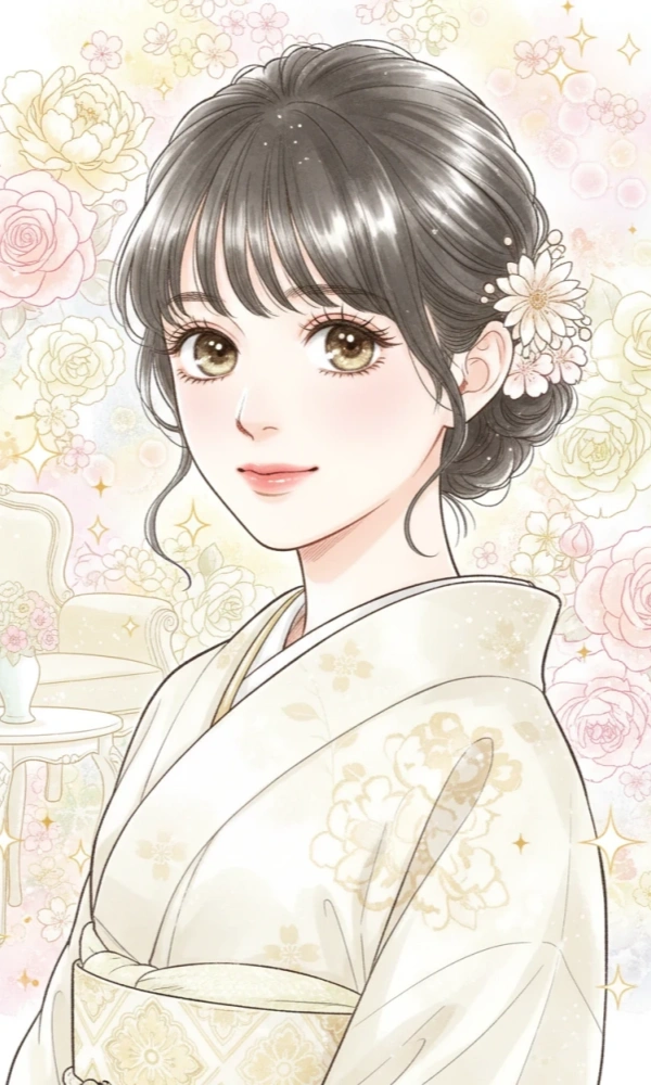 漫画 成人式写真