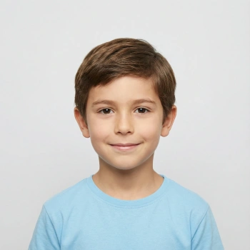 Foto de pasaporte para niños