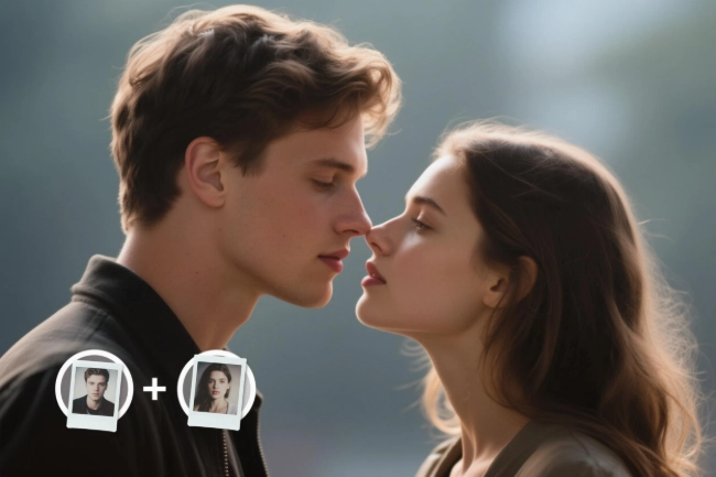 Kissing Video Generated by SeaArt AI