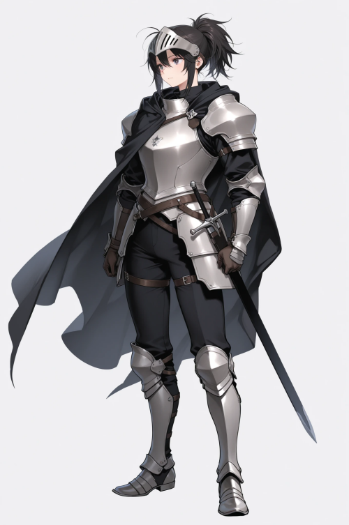 凛々しい女騎士