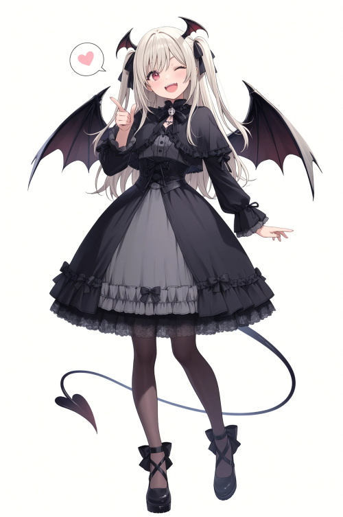 いたずら好きな小悪魔