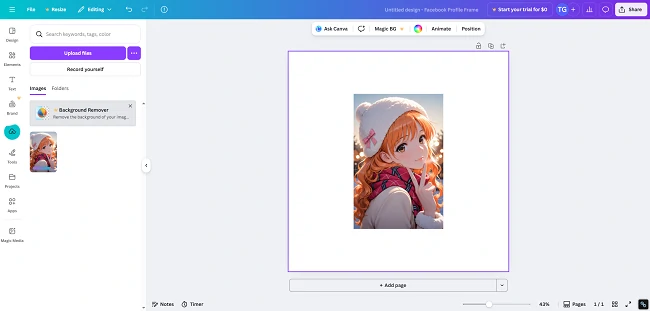 Canva Twitch Profile Maker