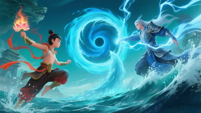 Anime Girl Holding a Sword by SeaArt AI