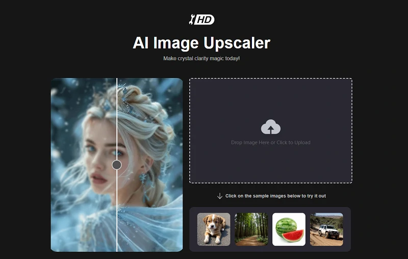 SeaArt AI Image Upscaler