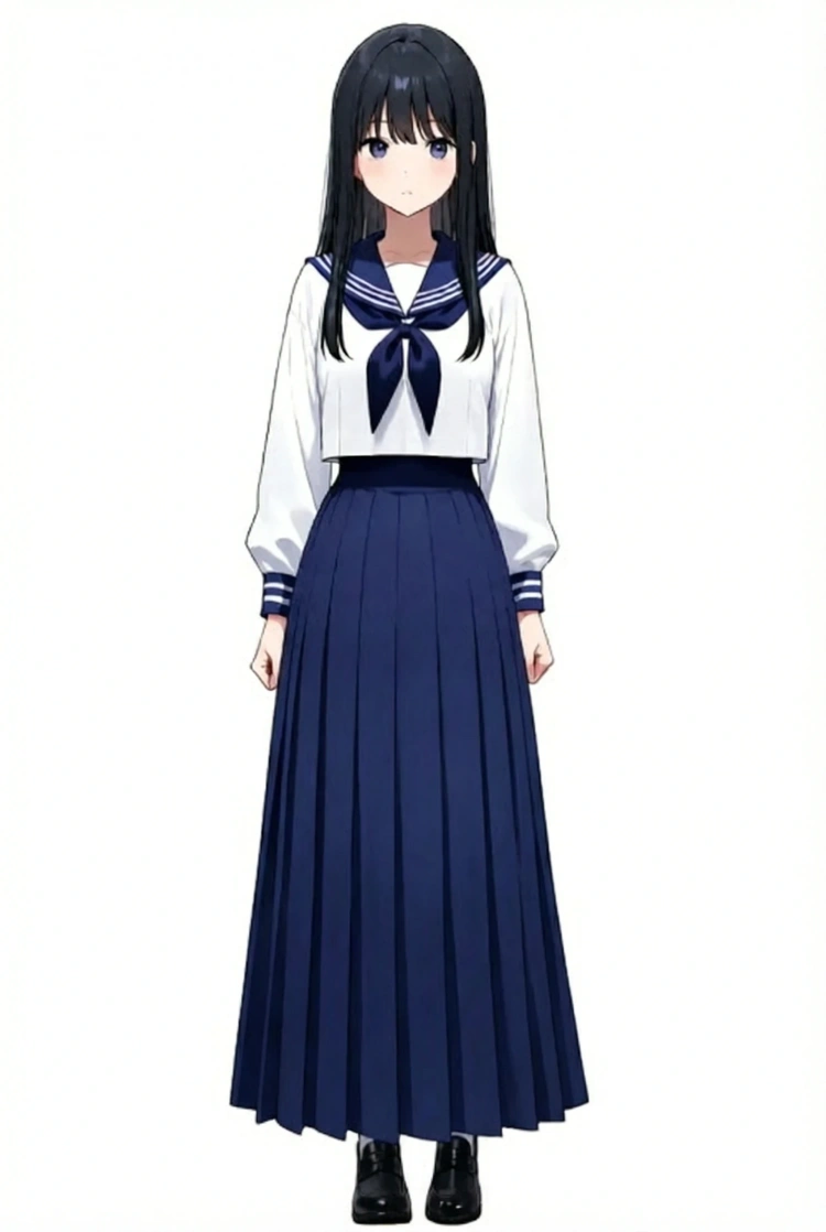 無表情映えのクール美少女