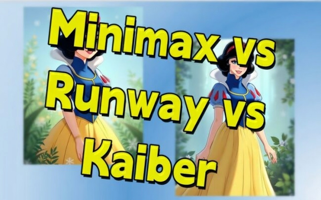 MiniMax vs. Runway vs. Kaiber: A Simple Comparison