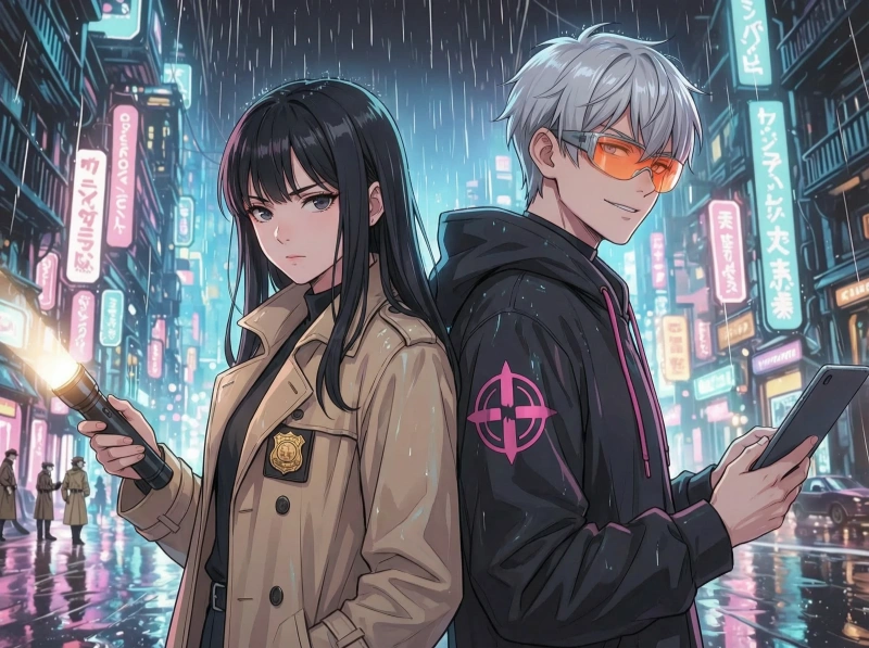 サイバーパンク刑事×ハッカー