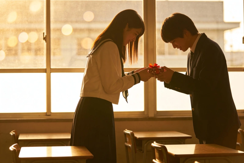 青春の1ページ：放課後の教室