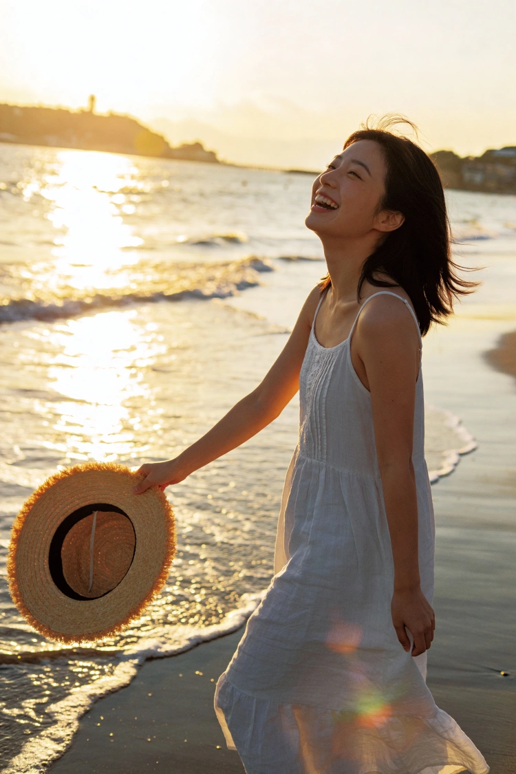 湘南ビーチのサマーガール