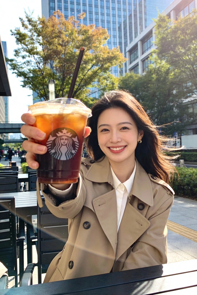 カフェでのランチ休憩