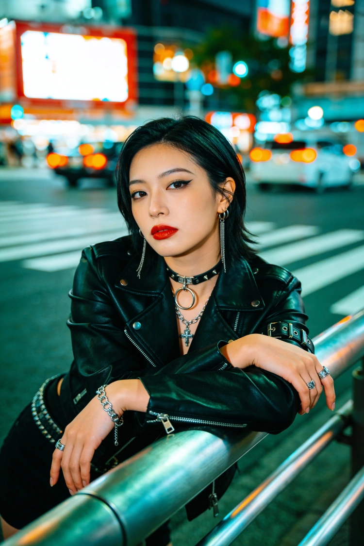 渋谷・夜のモード系