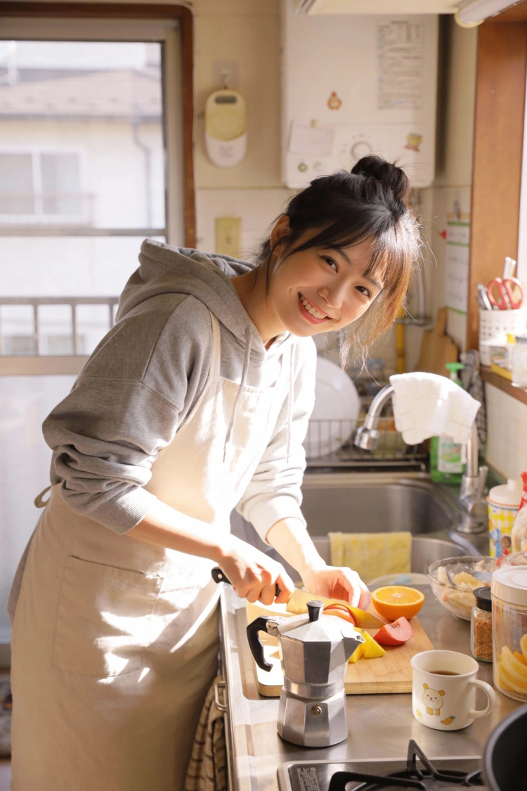 休日のキッチン