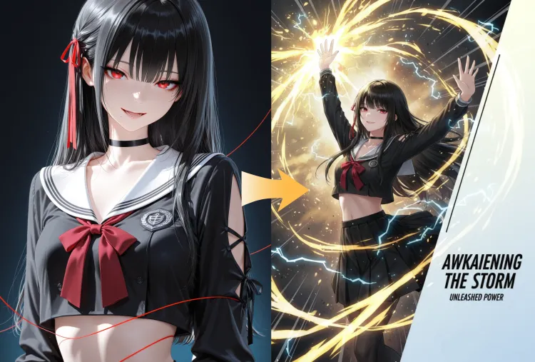 キャラ「超化」プロンプト