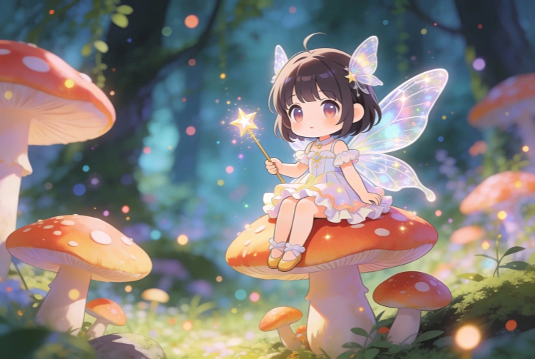 魔法の森の妖精