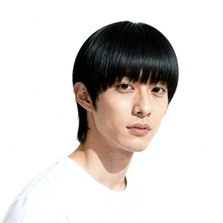 ぱっつん前髪、切り揃えた前髪