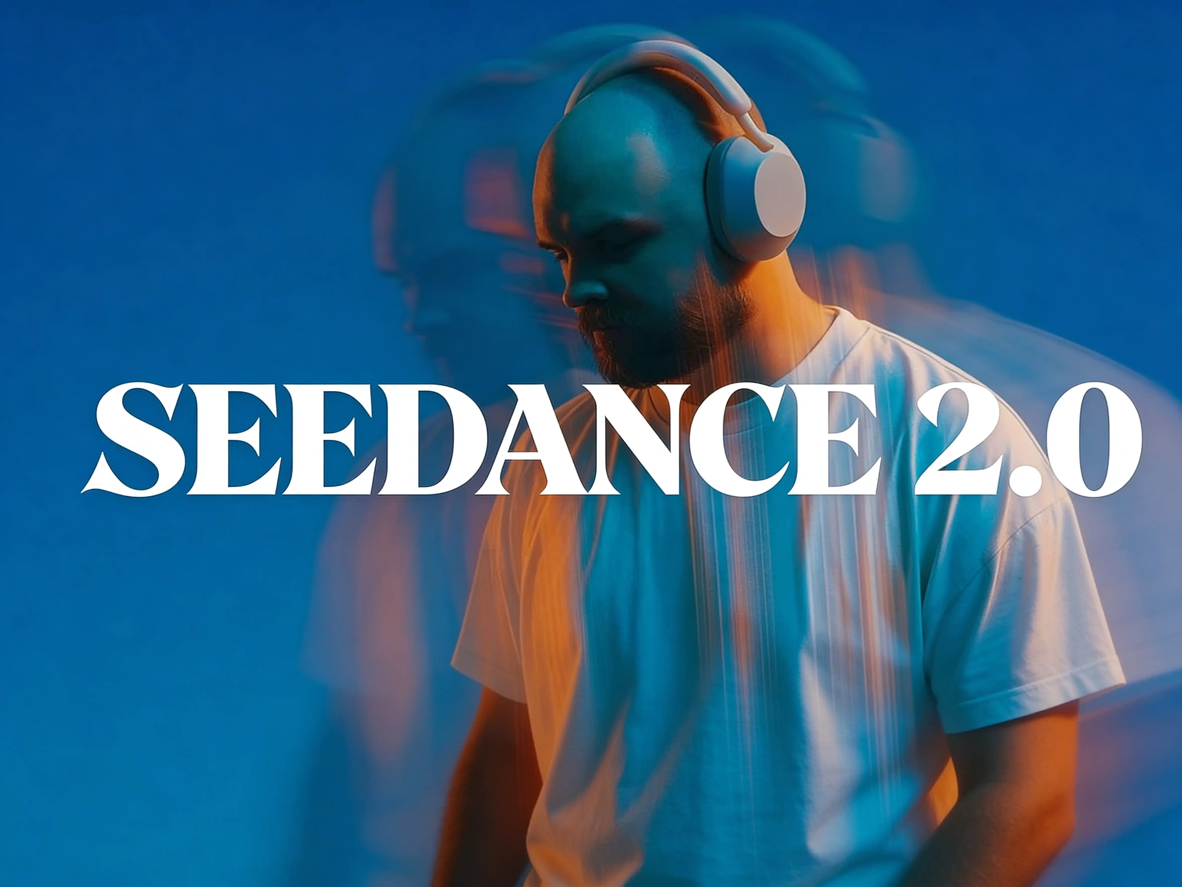 Seedance 2.0 review cover - multimodal AI video generator by ByteDance with cinematic motion blur effect