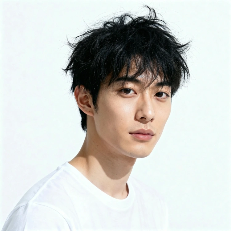 寝癖、ボサボサ髪