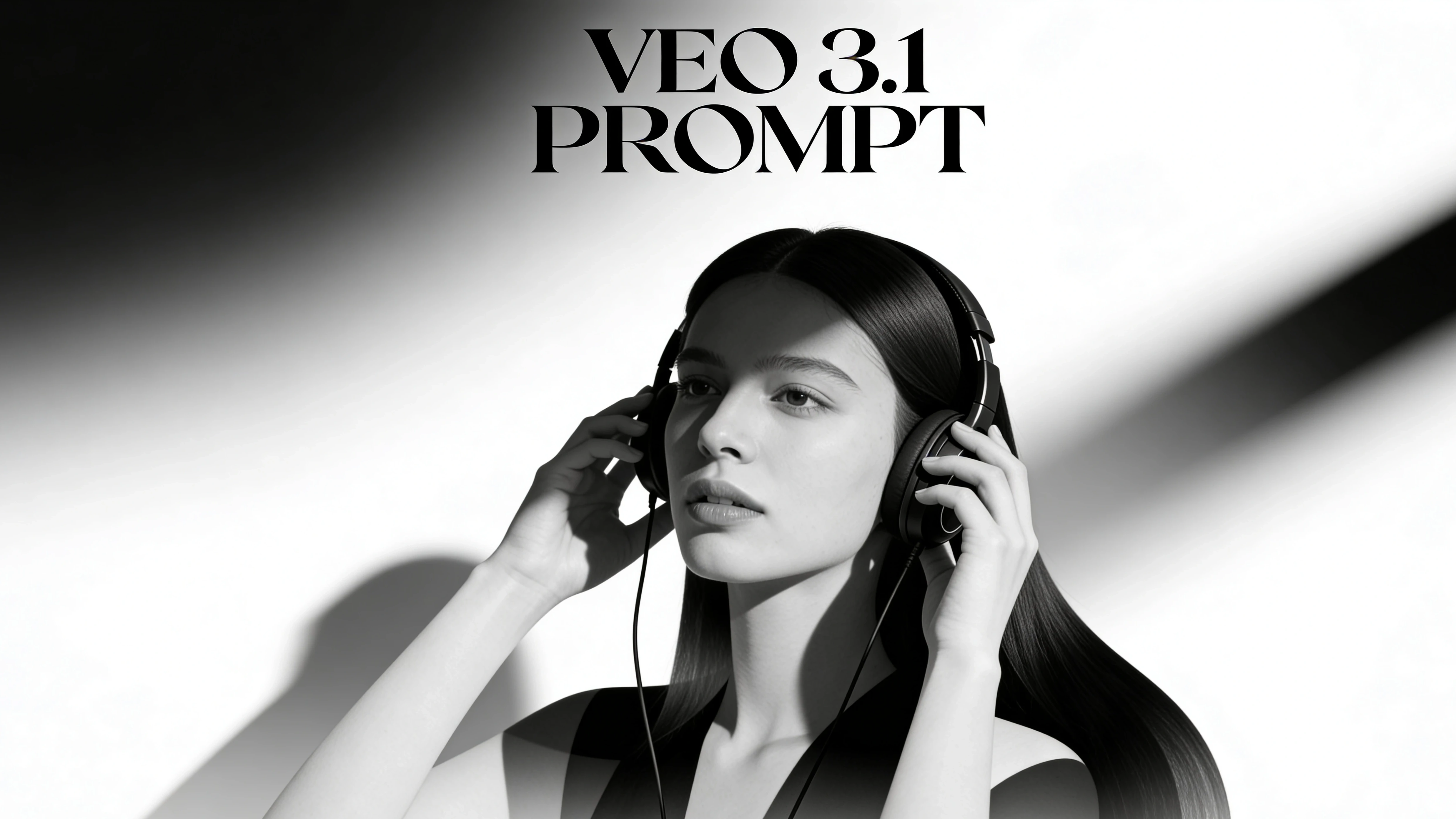 Veo 3.1 Prompts Guide Cover - AI Video Creation Tutorial