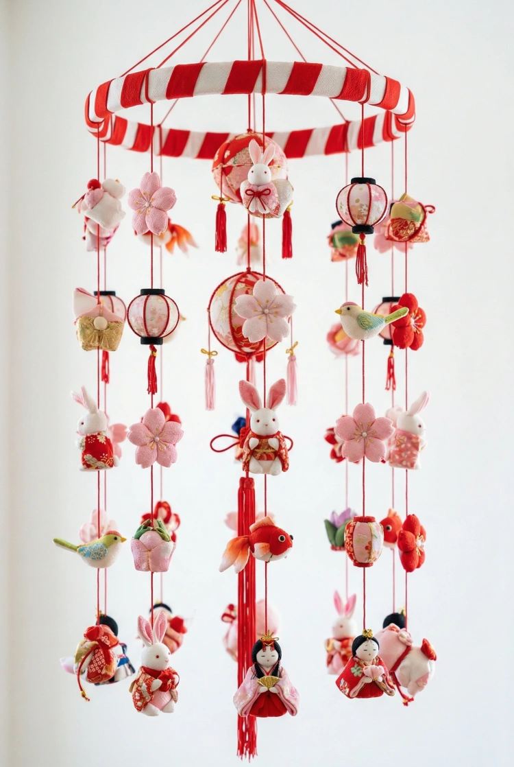 つるし雛・和のインテリア
