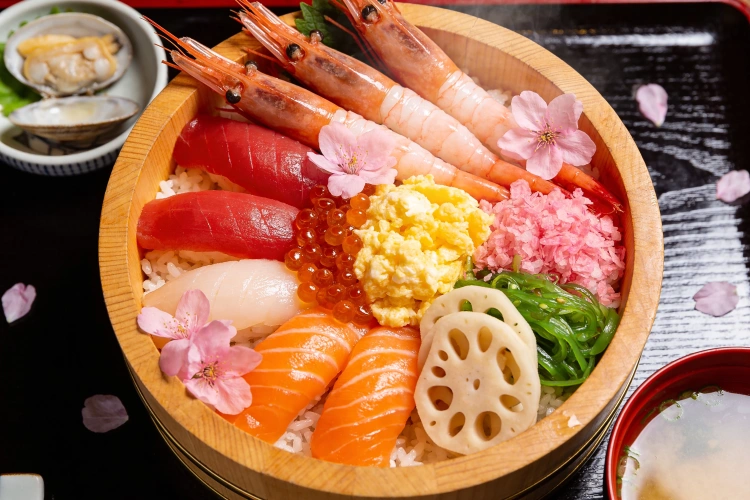 ちらし寿司・海鮮の宝石箱