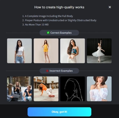 Requirements for Uploaded Images