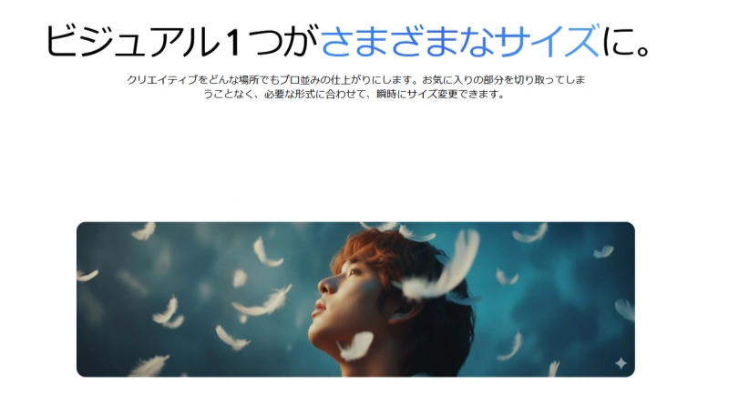 柔軟なアスペクト比