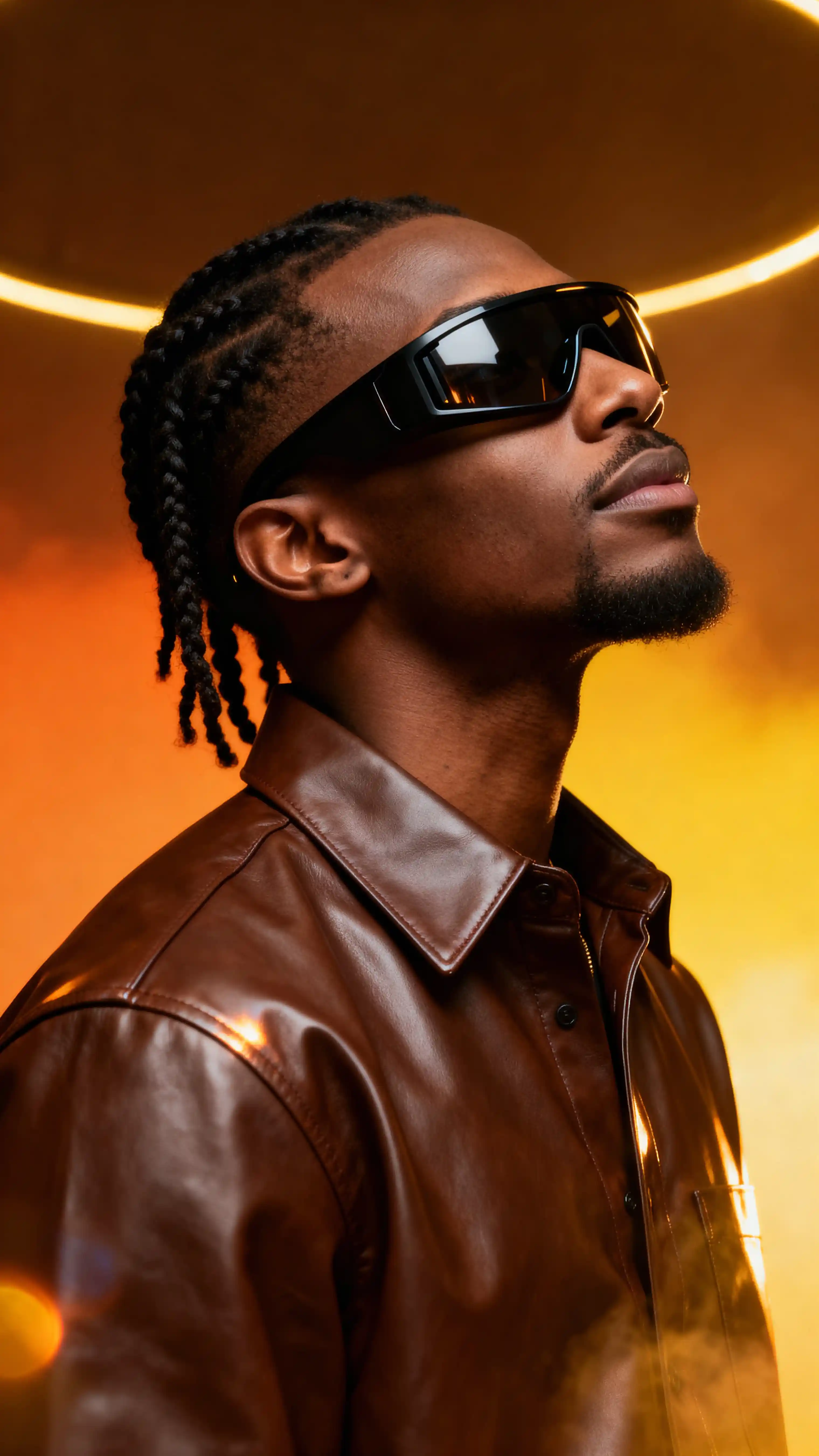 Prompt de ChatGPT para retrato de moda cinematográfico