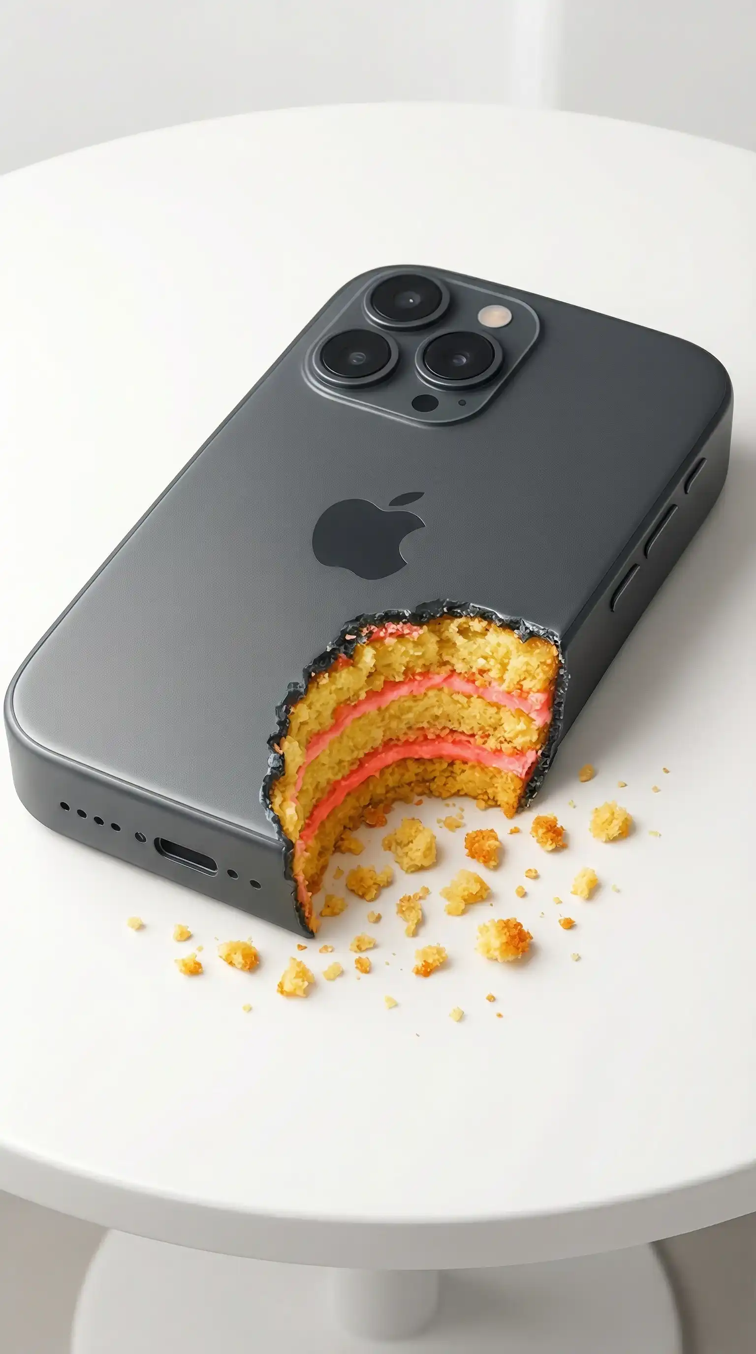 Pastel disfrazado de objeto