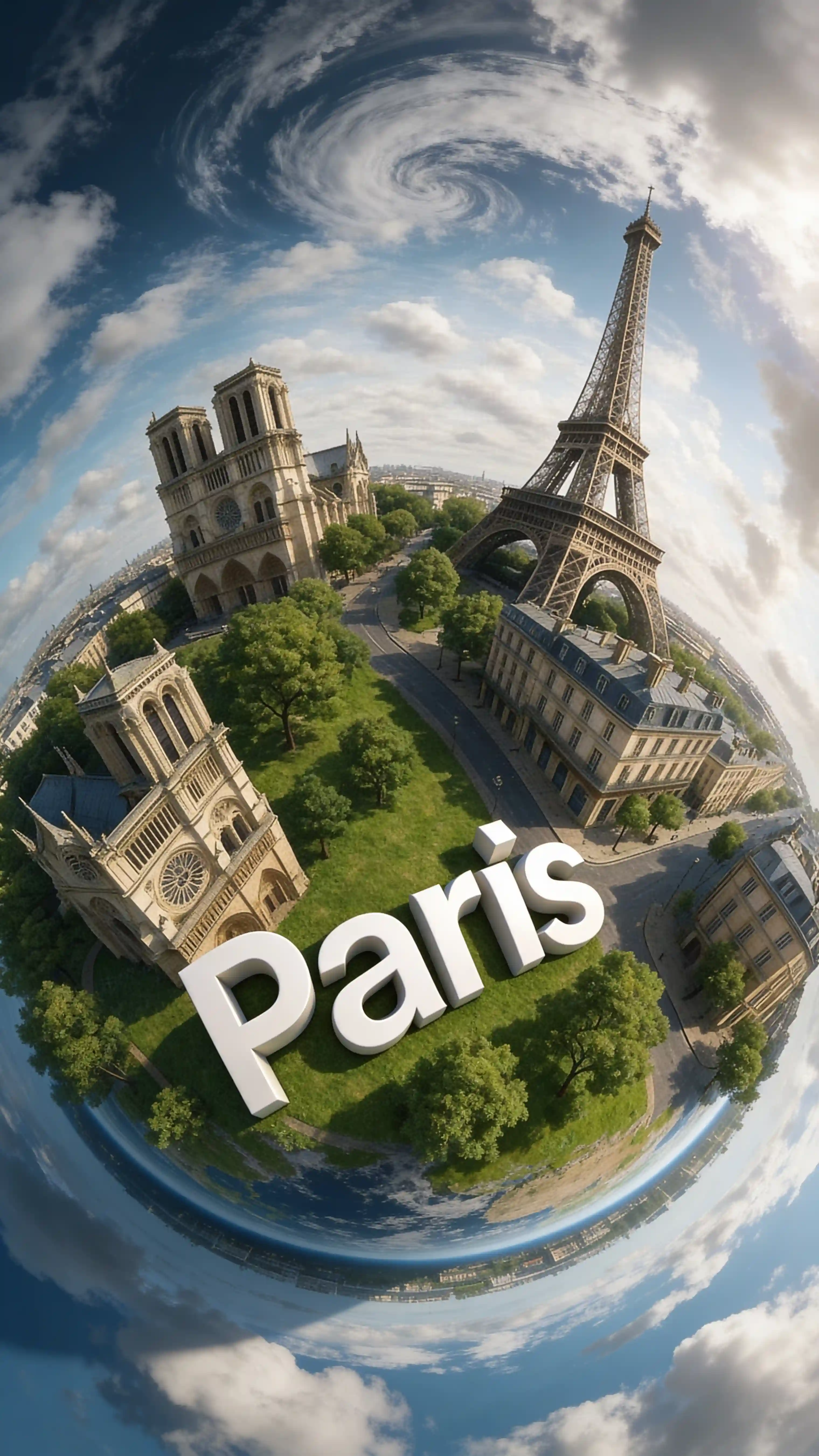 Planeta ciudad esférico