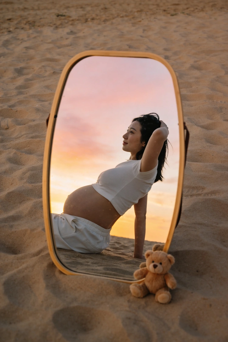 屋外マタニティフォト