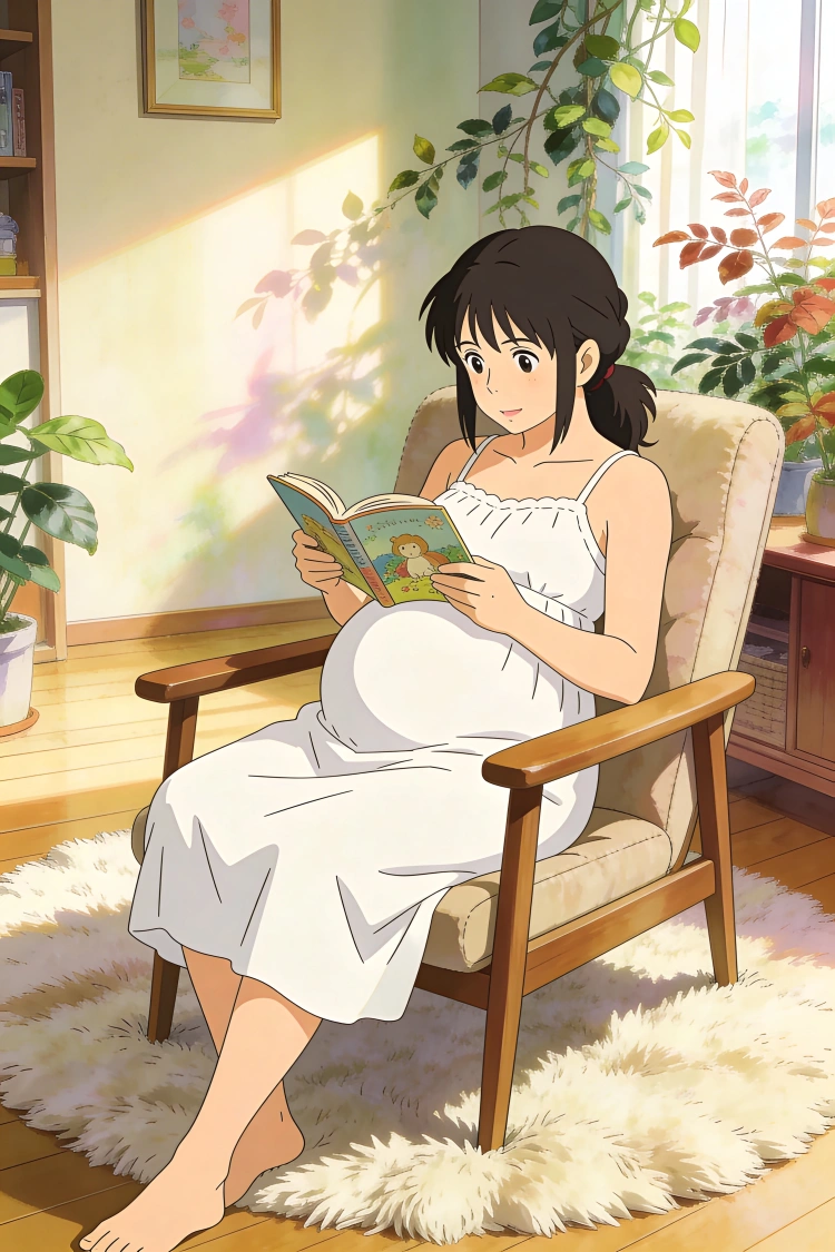 ほっこりしたアニメイラスト