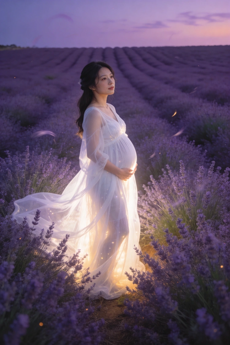 幻想的 ai妊娠イラスト