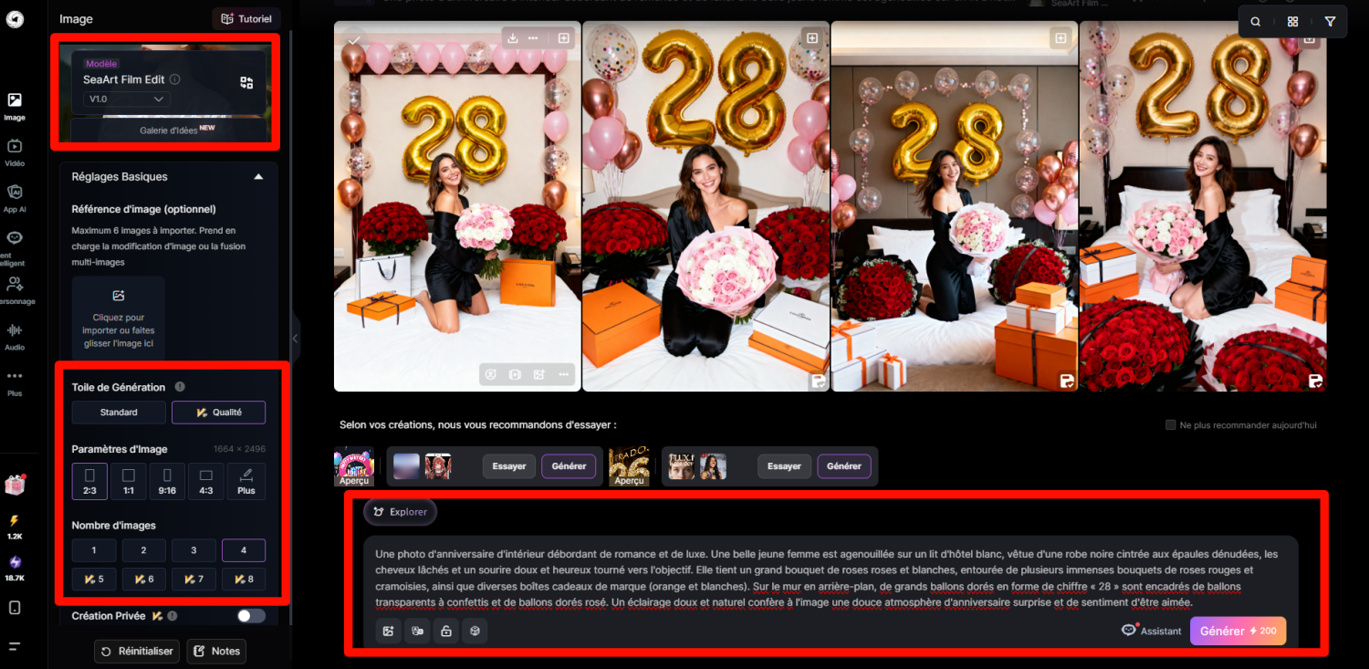 SeaArt IA Générateur d’images