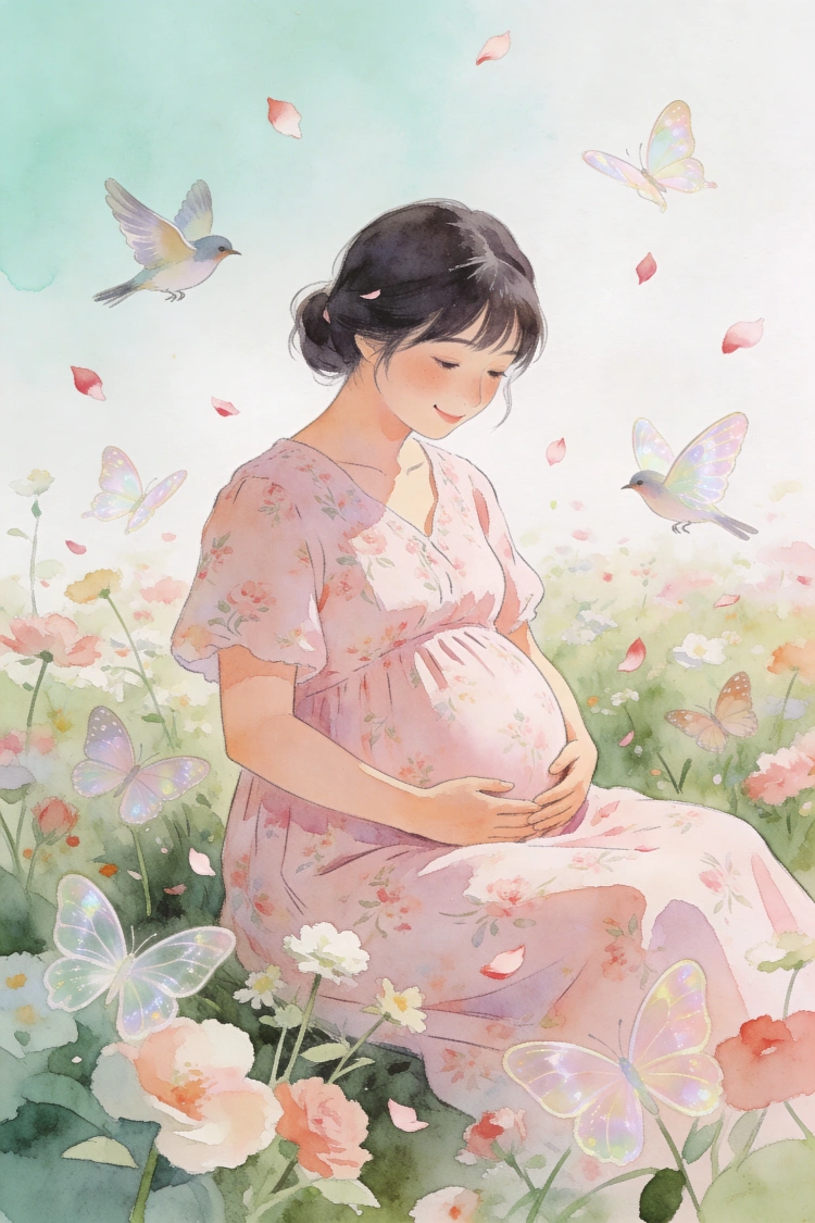 水彩絵本イラスト風