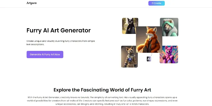 Furry AI Générateur Artguru