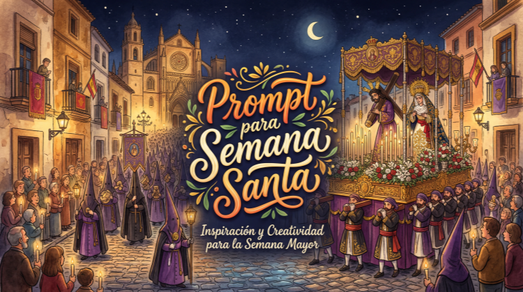 24 Prompts de Semana Santa para Crear Imágenes con IA Gratis