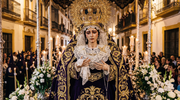 Foto de la Virgen Dolorosa