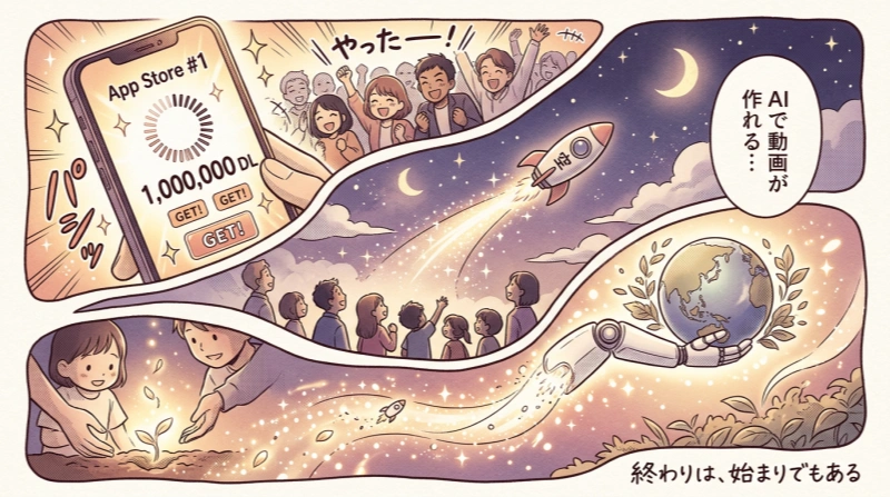 Soraの終わりは始まりでもある