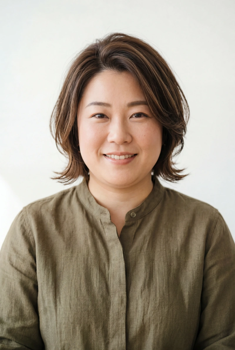 SeaArt AI生成:30代ぽっちゃりモデル × くびれレイヤーショート